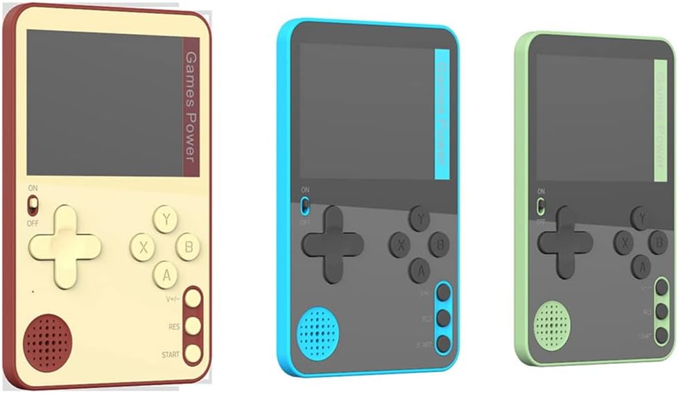 Console de Jeu Portable, écran 2,4 Pouces, Batterie Rechargeable 500 MAh, Console de Jeu Portable, Plusieurs Jeux, Mini Console de Jeu Rétro, Console de Jeu Vidéo Rétro Présente pour Enfants