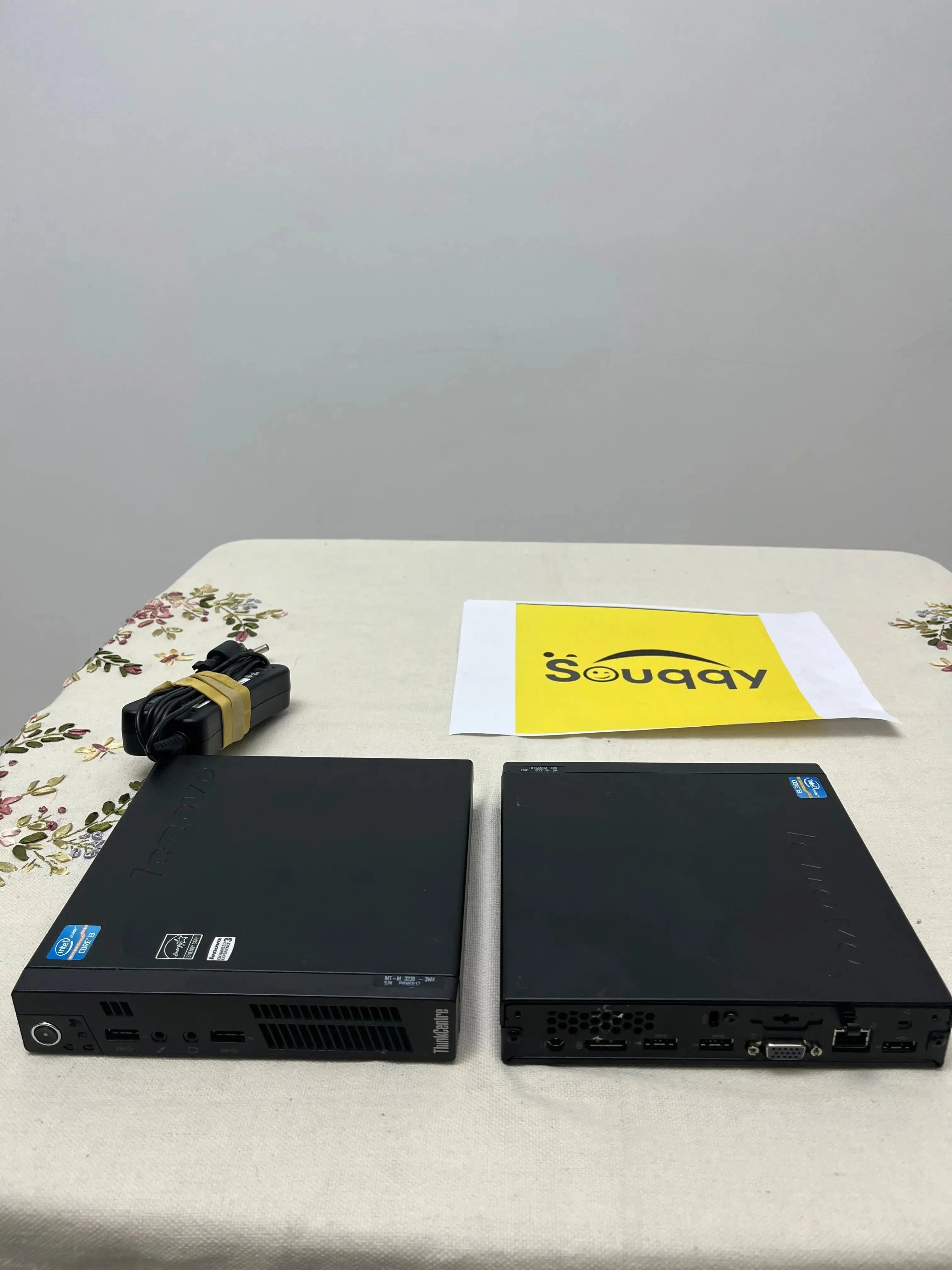 *Mini unité Lenovo ThinkCentre i3, 3e génération, 500 Go HDD, Windows 10, bon état