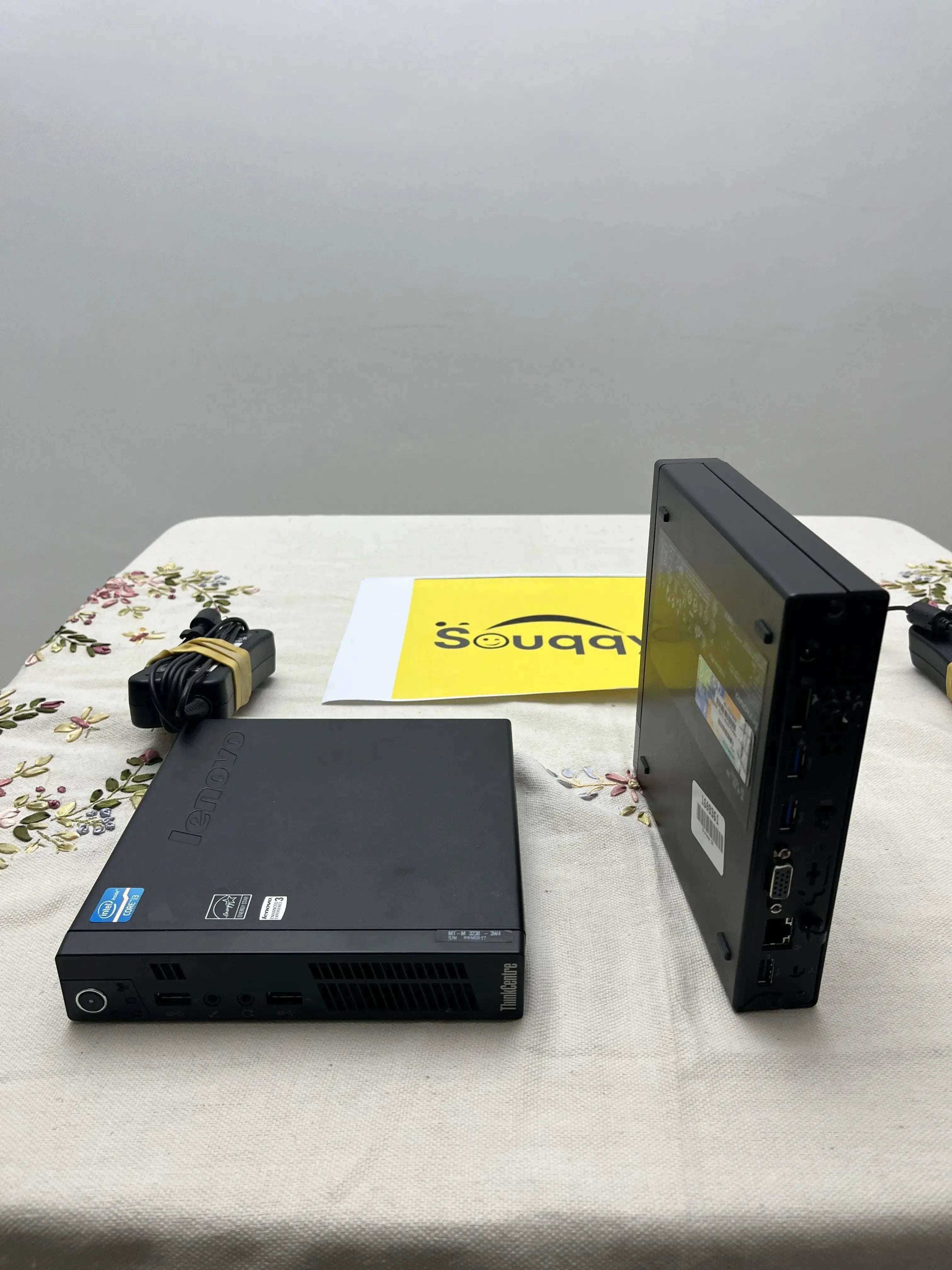 Mini unité Lenovo ThinkCentre i3, 3e génération, 500 Go HDD, Windows 10, bon état - ***