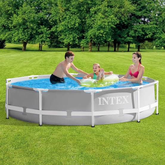 Piscine tubulaire Intex Metal  /